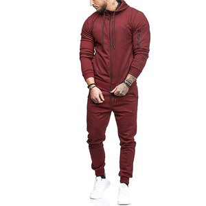 OEM vente en gros de haute qualité logo personnalisé imprimé veste de sport zippée pantalon respirant survêtement pour hommes formation Jogging hiver - Product Image 4