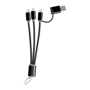 Portachiavi Personalizzato con Cavo USB, Gadget Promozionale Personalizzabile - Product Image 1