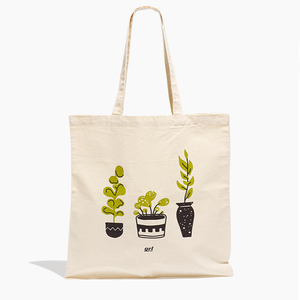 ถุงผ้าคอตตอนรีไซเคิลพิมพ์โลโก้ได้ตามต้องการ - Product Image 4