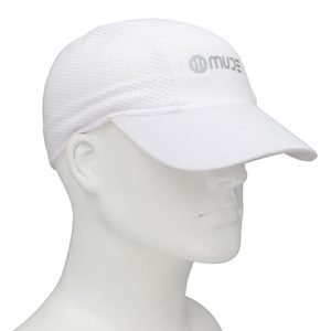 Gorra para correr blanca y transpirable - Product Image 2