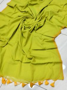 Sari de Algodón Malé Tejido Cómodo para el Verano, Vestido Ligero de Secado Rápido y Ecológico para Niñas y Mujeres, Bodas - Product Image 5