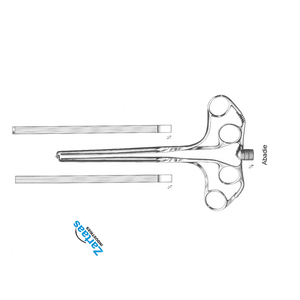 Abrazaderas intestinales y estomacales Abadie de acero inoxidable de alta calidad 27cm/10,5 "Instrumentos quirúrgicos - Product Image 4