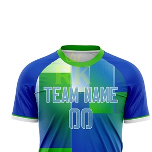 Nouveau maillot de football léger, de haute qualité, sans couture, à séchage rapide, pour toutes les saisons, pour l'entraînement, tissu polyester personnalisé, court - Product Image 2