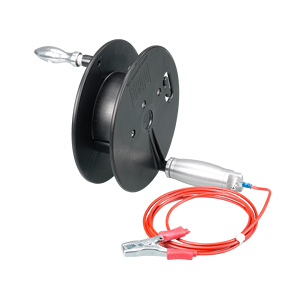 Nouvelle Enrouleuse Ergonomique Pratique avec Câble de Mise à la Terre pour Opérations de Levage Efficaces, Télécommande, Longueur 1,5 m - Burkle GmbH - Product Image 1