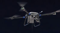 Flyaster C15 Drone de Nettoyage de Bâtiments en Hauteur 100m, Pompe et Moteur 16MPa 20L/min avec Tuyau de 120m, RTK FPV pour Façades et Vitres