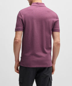 Polo transpirable de color sólido con logotipo personalizado de diseño éxito de ventas camisetas polo personalizadas - Product Image 6