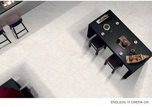 Endless Blue Vitrified 600X1200 DR Tallado Acabado mate Gran formato Piso de pared Azulejo de porcelana Superficie 3D tallada - Product Image 6