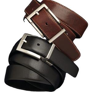 Ceintures pour hommes en cuir de vachette de haute qualité, fabriquées sur mesure, nouvelle mode, vente en gros, provenance du Pakistan - Product Image 1