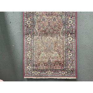 พรมวินเทจตุรกี ขนาด 2.5x4 ฟุต พรมขอบสีแดง - Product Image 2