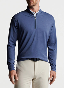 Xinyihong Premium Golf Pullover de alta calidad con cuello en V Quater Zip Hombres Dry Fit Jersey de manga larga Golf - Product Image 5