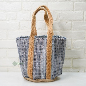 2025 Trending Latest Design Fashionable Stylish Best Quality Jute Tote <b>Bag</b> With Soft Durable Handle Shopping <b>Bag</b> for Girls Women - Product Image 3