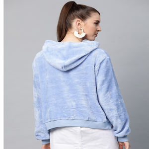 Nouveau sweat-shirt pour femme de haute qualité, best-seller, logo OEM personnalisé, taille plus, 100% coton, sweat-shirt surdimensionné pour femme, 100% coton - Product Image 5