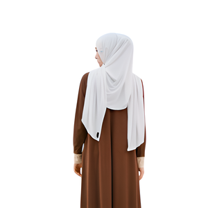 Pashmina Pañuelo cuadrado Hijab Étnico Musulmán Antiarrugas Cómodo Diseño de moda islámico Estiramiento de cuatro vías de alta calidad - Product Image 4