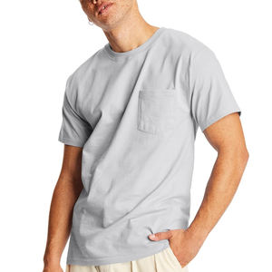 T-shirts pour hommes en coton doux 100% de haute qualité en gros 230 Gsm surdimensionné lourd Streetwear noir épais T-shirt blanc - Product Image 4