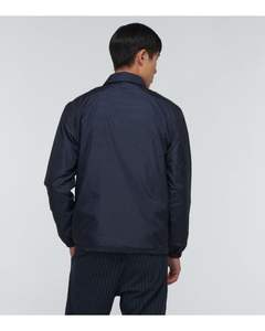 Chaqueta cortavientos sólida informal para hombre, chaqueta de entrenador personalizada, cómoda, transpirable, de talla grande, nailon 100%, impermeable, ecológica, fina - Product Image 4