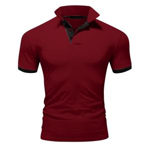 POLO Shirt Business Comfort Manches Courtes Noir Col Montant Plusieurs Couleurs Grande Taille Séchage Rapide - Product Image 1