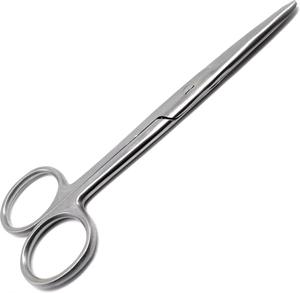 Tijeras Quirúrgicas Mayo Rectas de Acero Inoxidable, Instrumento Duradero para Cirugía Clínica Hospitalaria con Marca Privada - Product Image 1