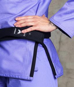 OEM BJJ Gi Kimono Uniforme 450gsm Perla Tejido Tela de algodón Logotipo personalizado Artes marciales Jiu Jitsu Traje - Product Image 5