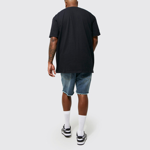 เสื้อยืดผู้ชายไซส์ใหญ่ ดีไซน์ล่าสุด ขายดี ทนทาน / สกรีนโลโก้แบรนด์ของคุณเอง คุณภาพเยี่ยม ผ้าฝ้าย 100% - Product Image 2