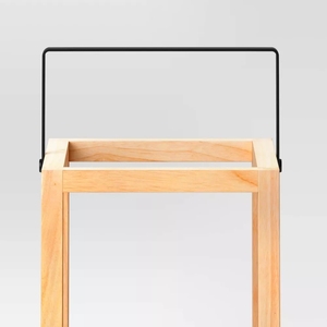 Linterna de estilo de granja, soporte de vela perfumada, decoración del hogar, linternas de madera, linternas de Navidad, portavelas, tipo colgante - Product Image 5