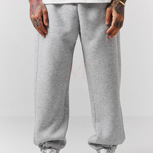 Top Popular High Quality Customize Logo Joggers Baggy Sweatpants 100% Cotton 450gsm Heavy Sweatpants <b>Men</b> 2025 - Product Image 5