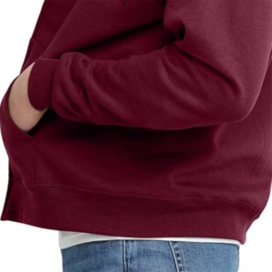 Sudadera con capucha bordada personalizada morada de College & University forro polar de algodón con color personalizado al mejor precio gran oferta Sudadera con capucha unisex - Product Image 5