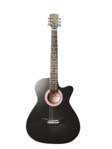 Guitarra Acústica Folk SOLOBEAT A88 X de 40 Pulgadas con Cuerpo de Caoba, Lados de Palisandro y Tilo, 6 Cuerdas, Negra, Venta al por Mayor - Product Image 4