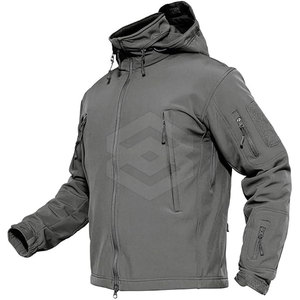 แจ็กเก็ตแบบยุทธวิธีของผู้ชายคอตั้งสำหรับฤดูหนาวทำจากไนลอนโพลีเอสเตอร์ - Product Image 5