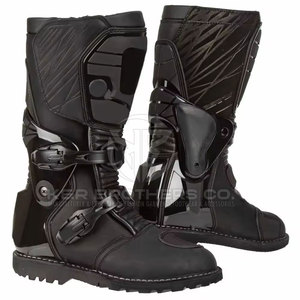 Zapatos de moto impermeables de alta calidad para hombre con malla transpirable diseño personalizable listo para el invierno - Product Image 1