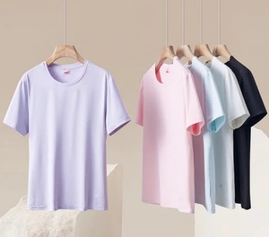 Camisetas de Mujer al por Mayor, Nuevas, a la Moda, Ajustadas, 100% Algodón, Antiarrugas, de Secado Rápido - Product Image 3