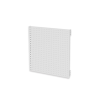 Support d'affichage promotionnel mural en métal robuste pour la vente au détail, installation facile, forme rectangulaire, pour magasins de détail, noir