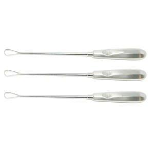 Cureta uterina de acero inoxidable 3 Sims 11 "(27,9 cm) Hoja afilada Tamaño 4 Instrumento quirúrgico genecológico reutilizable - Product Image 4