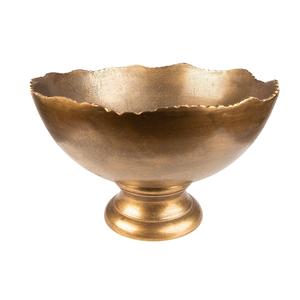 ชามใส่น้ำแข็งแชมเปญชุบทองทรงกลมพร้อมฐานอุปกรณ์สำหรับบาร์ไวน์ชามแชมเปญและเครื่องทำความเย็นงานฝีมือ - Product Image 1