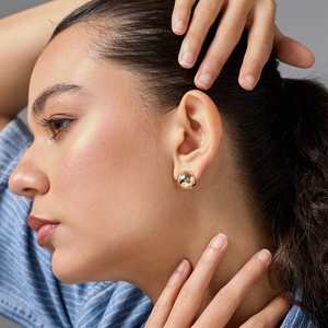 Pendientes de moda religiosos 192780 con patrón geométrico de estrella, engaste de bisel, aleación de zinc, acero inoxidable, perlas de plástico y ámbar para fiestas - Product Image 2