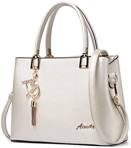 Sacs à main en cuir indien pour femmes, design unique, sacs à main en cuir décoratifs pour femmes, sac fourre-tout de haute qualité, grande capacité - Product Image 3