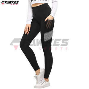 Venta al por mayor de alta calidad de la cintura deporte Fitness desgaste de compresión Leggings de calidad personalizada Mujeres Fitness Leggings - Product Image 3