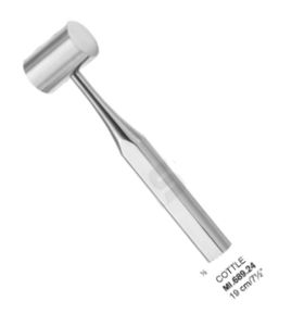 Cottle 19cm Martillo quirúrgico de acero inoxidable Manual ENT Instrumento CE Certificado OEM Disponible - Product Image 2