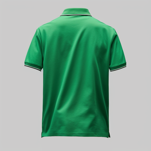 Polo de haute qualité personnaliser 230gsm piqué tissu coton Polo OEM Absorption de la sueur hommes chemise de golf anti-rétrécissement unisexe t-shirts - Product Image 4