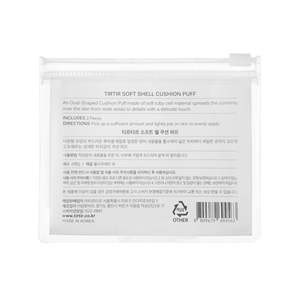 Spugnetta in Poliuretano e Cotone per Trucco, Cuscinetto Morbido a Triangolo con Stampa, per Trucco Occhi e Viso, Strumento per Applicazione di Polvere Libera - Product Image 3