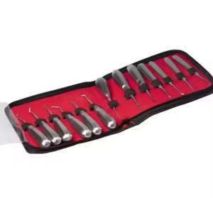 Kit d'instruments chirurgicaux pour extraction dentaire, pour extraction dentaire et élévation radiculaire, kit dentaire, kit de sutures, instrument chirurgical - Product Image 3