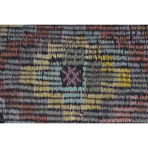 พรมวินเทจขนาด 6.2x9.9 ฟุต พรมตุรกีขนาดใหญ่ พรมขนสัตว์ลายสัตว์สีแดง - Product Image 5