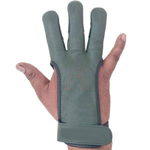 Guantes de tiro con arco de mejor diseño 2024 nuevos productos guantes de tiro con arco con Color sólido para hombres - Product Image 2