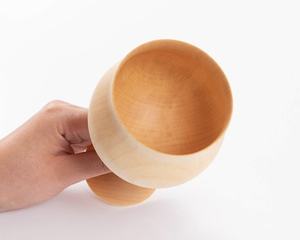 Verre en bois pour taille personnalisée prix bon marché avec utilisation à la main pour produit Offre Spéciale avec couleur en bois naturel - Product Image 5