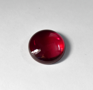Lab Red Ruby Medium Shade Rounds Cabujones calibrados 15 MM Cabujón de piedras preciosas sueltas para la fabricación de joyas. - Product Image 1