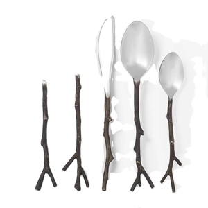 Antique New White Luxury Cutlery <b>Set</b> Silverware for Dinner & <b>Lunch</b> Wedding Ware Cutlery <b>Set</b> Kitchen Organizer From India - Product Image 1