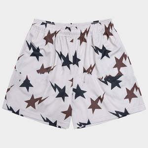 Nouveaux shorts de sport en maille décontractés pour hommes et femmes, shorts de basket-ball, de natation, de course à pied, en polyester respirant, shorts de sublimation, fabrication - Product Image 4