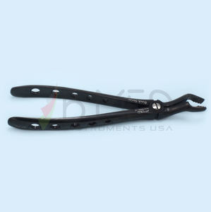 Forceps d'extraction universel pour molaire supérieure # 2067AE Revêtement noir titane - Product Image 1