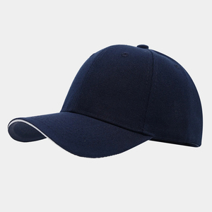 Plain Baseball <b>Caps</b> 100% Cotton/Polyester Canvas Hand Embroidery Puff Printing Breathable <b>Waterproof</b> Fabric Custom Logo Unisex - Product Image 4