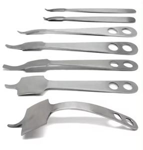 Juego de retractores Hohmann Juego de elevadores óseos de palanca ósea Juego de Hohmann Retractor ortopédico quirúrgico Hohmann de Blink Surgident - Product Image 1