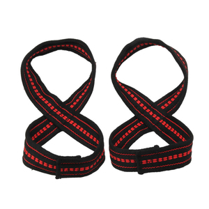 Misha Sports Figura de algodón personalizada de 8 correas de levantamiento de pesas-Diseño antideslizante portátil sin estiramiento de alta calidad - Product Image 1